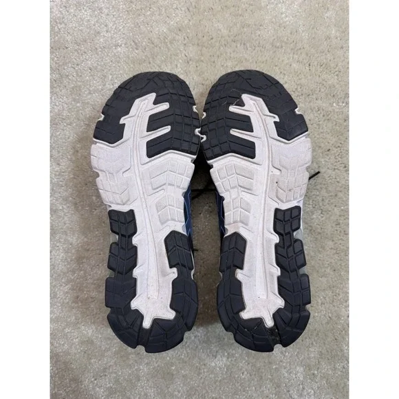 Asics Gel Quantum 90 Shoes Womens 10 Black Blue White Hiking Running Outdoor - Picture 8 of 9